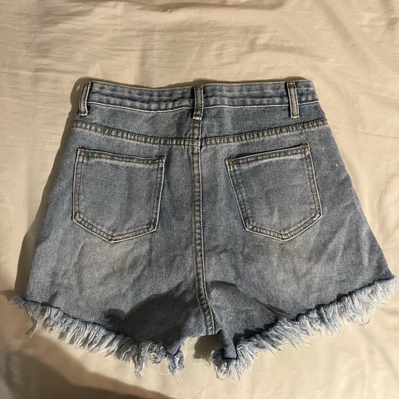 shein jean shorts - Picture 2 of 3